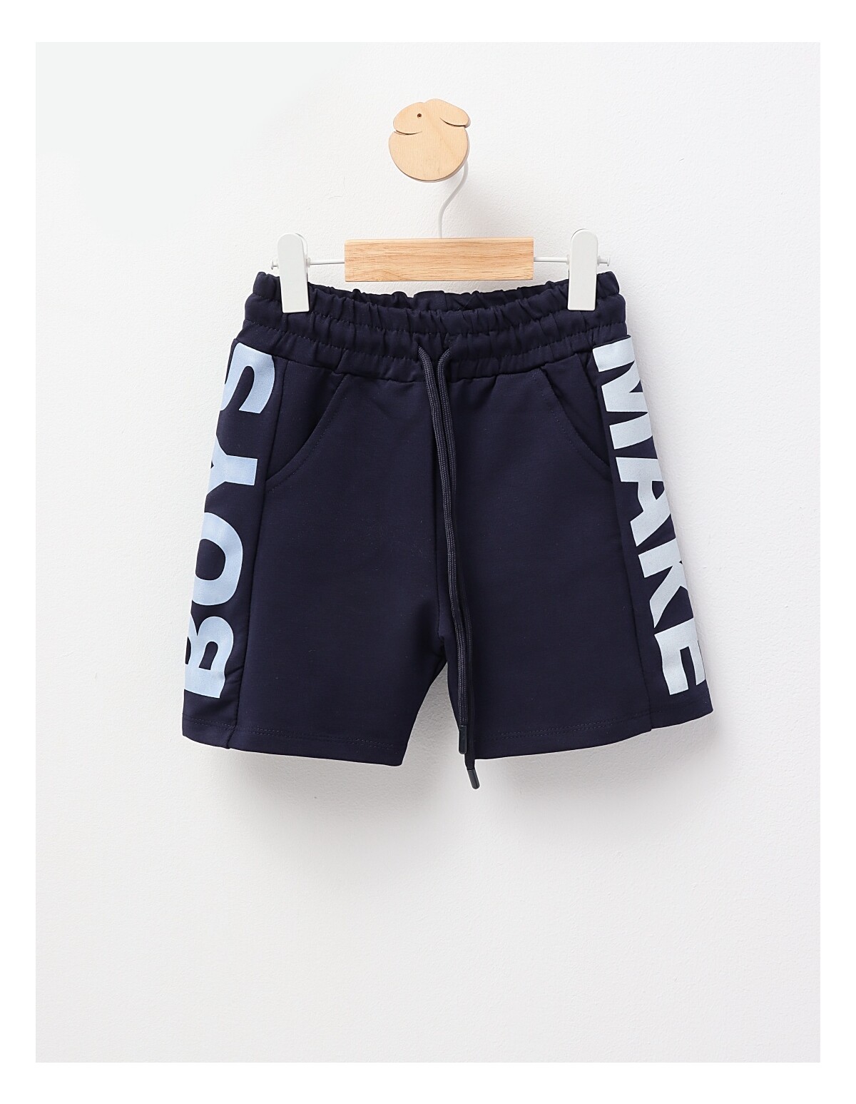 Pantaloni scurti Boys Make bleumarin