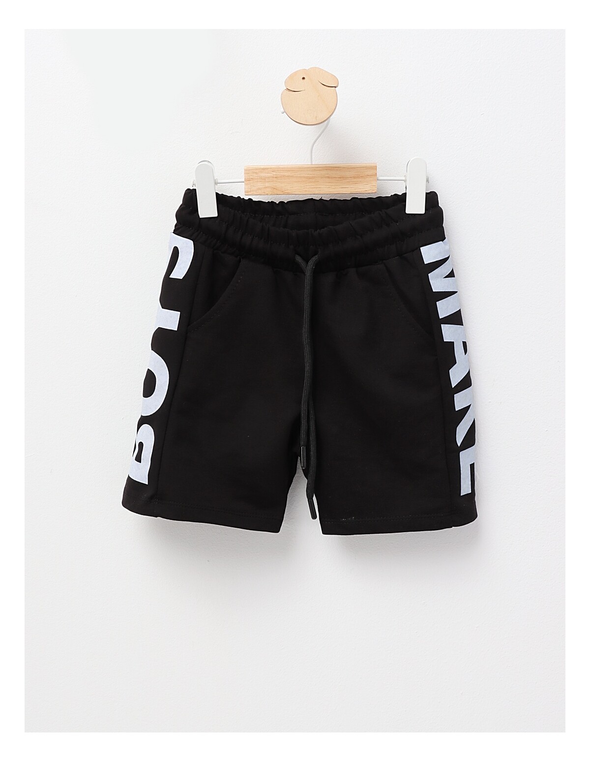 Pantaloni scurti Boys Make negru