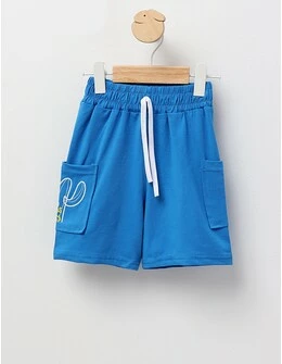Pantaloni scurti Cactus Funny albastru