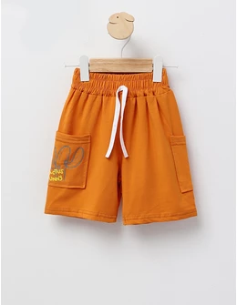 Pantaloni scurti Cactus Funny caramiziu