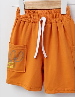 Pantaloni scurti Cactus Funny caramiziu
