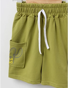 Pantaloni scurti Cactus Funny verde