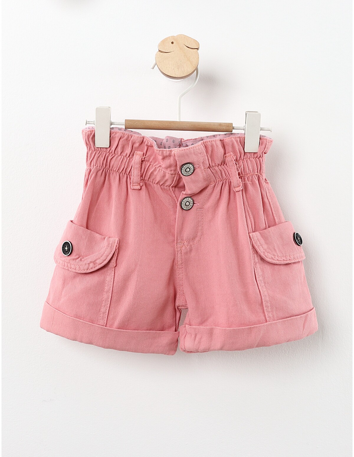 Pantaloni scurti de blug Lilitop roz-prafuit