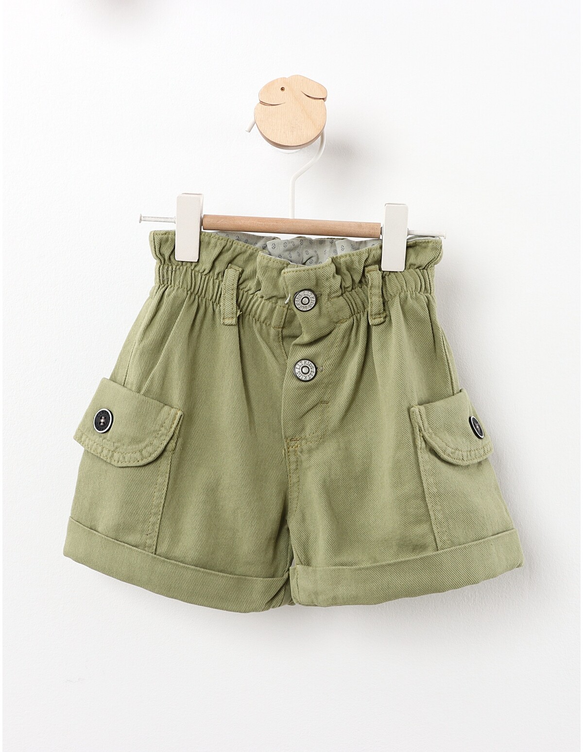 Pantaloni scurti de blug Lilitop verde