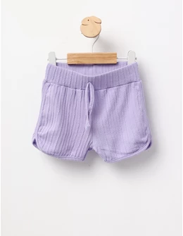 Pantaloni scurti fetite Deni mov