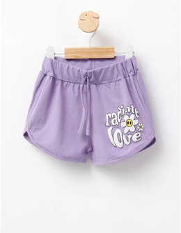 Pantaloni scurti fetite Radiate Love model mov