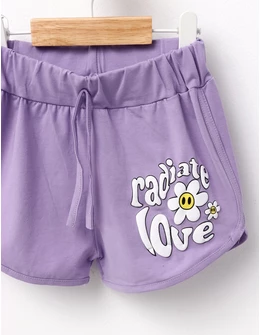 Pantaloni scurti fetite Radiate Love model mov
