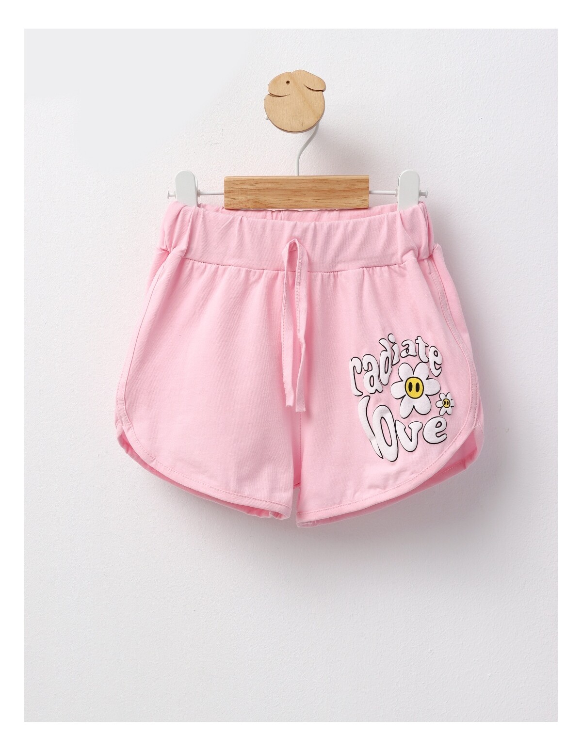Pantaloni scurti fetite Radiate Love model roz