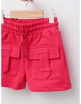 Pantaloni scurti fetite Sonya, ciclam