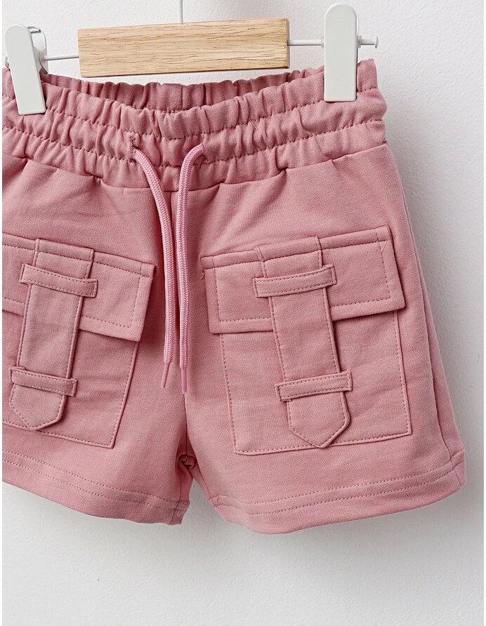 Pantaloni scurti fetite Sonya, roz picture - 2