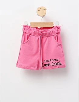 Pantaloni scurti Little Friend, roz