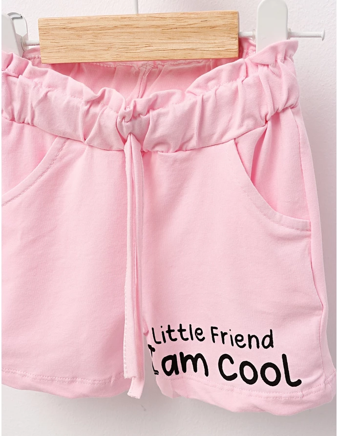 Pantaloni scurti Little Friend, roz-deschis picture - 2