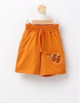 Pantaloni scurti Summer baietei caramiziu