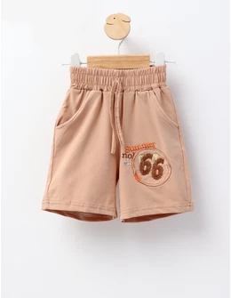 Pantaloni scurti Summer baietei crem