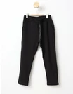 Pantaloni Slim Fitcu Elastic si Snur Reglabil negru picture - 1