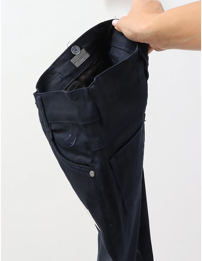 Pantaloni tercot Flaviu bleumarin picture - 7