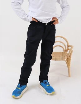 Pantaloni tercot Flaviu bleumarin