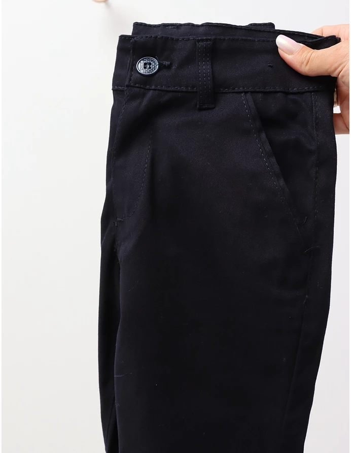 Pantaloni tercot Radu bleumarin picture - 5