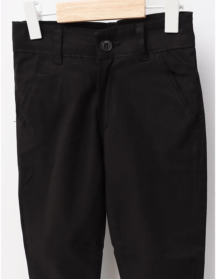 Pantaloni tercot Radu negru picture - 2