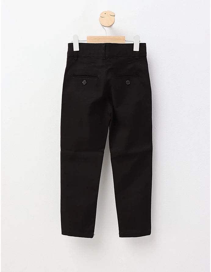 Pantaloni tercot Radu negru picture - 3