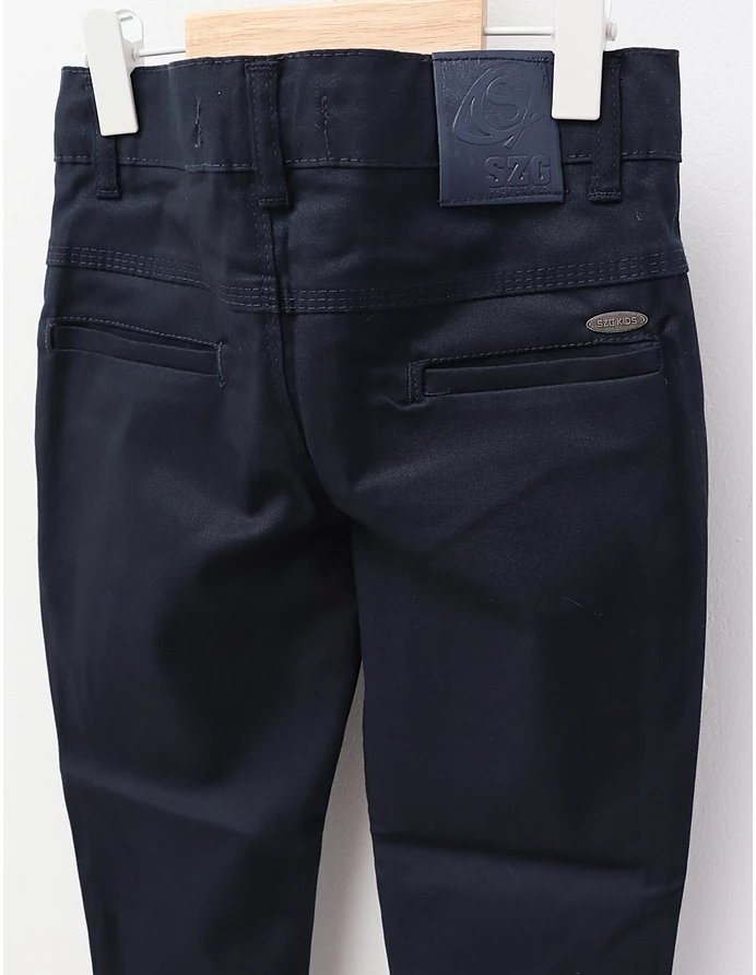 Pantaloni tercot Sergiu bleumarin picture - 4