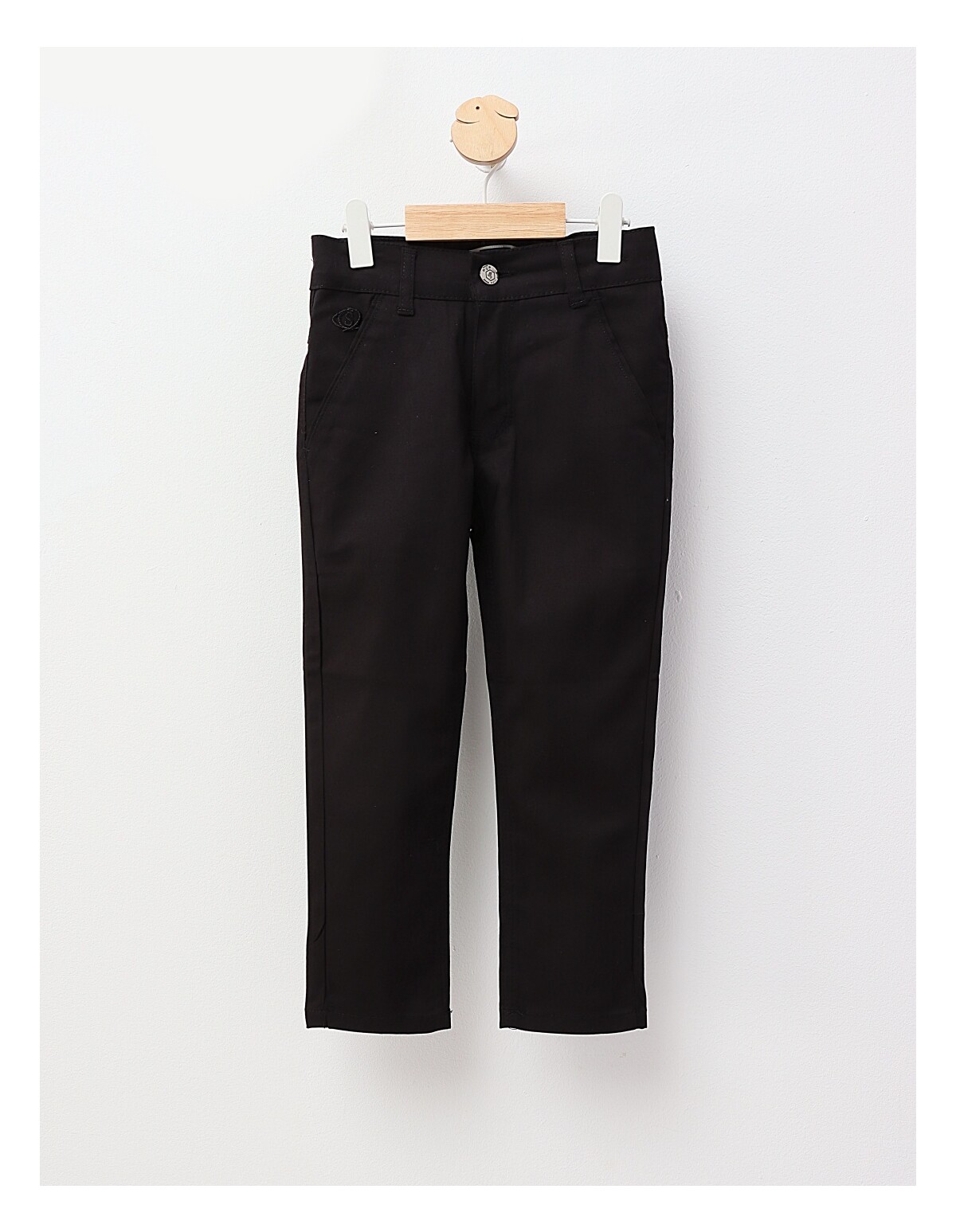 Pantaloni tercot Sergiu negru