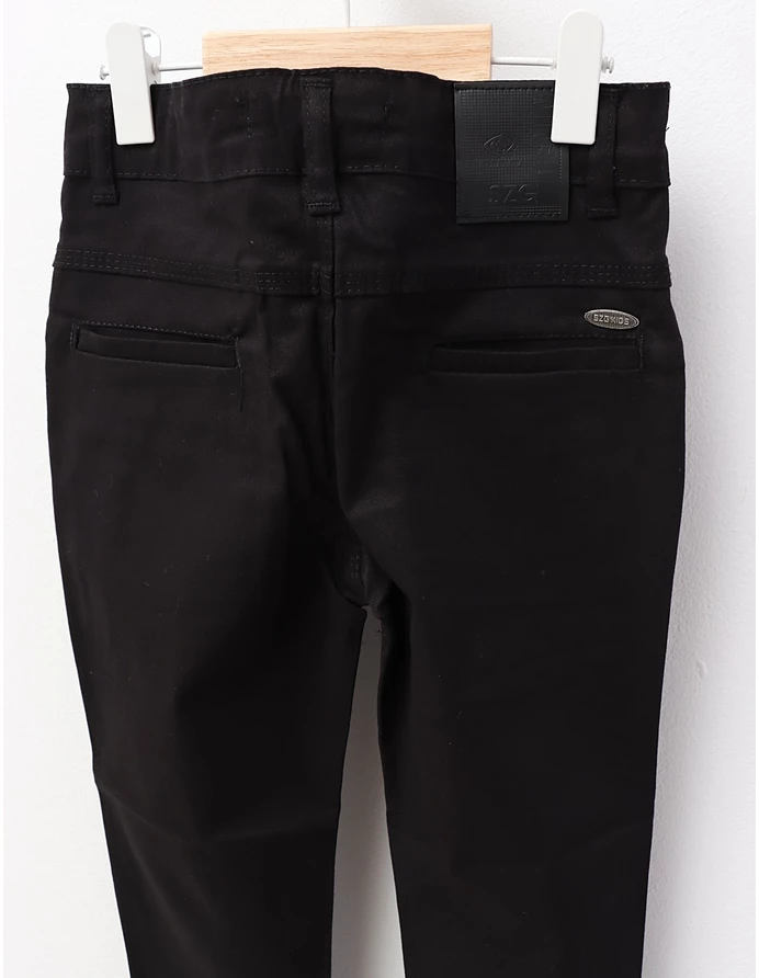 Pantaloni tercot Sergiu negru picture - 4