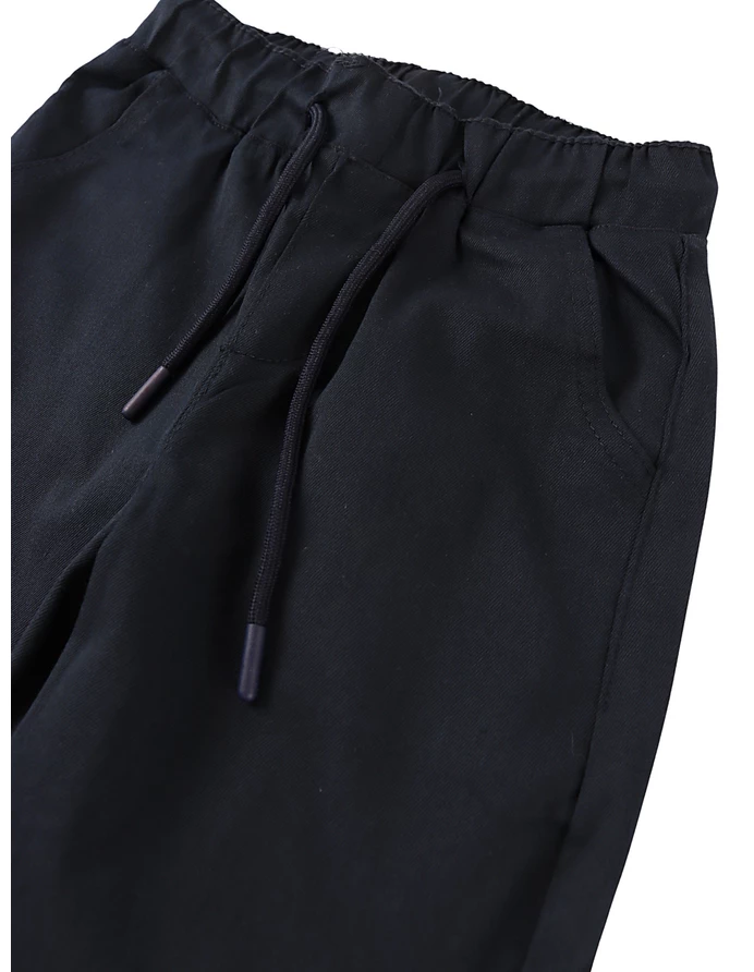 Pantaloni tercot uniforma slim, bleumarin picture - 7