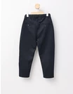 Pantaloni tercot uniforma slim, bleumarin picture - 9