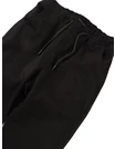 Pantaloni tercot uniforma slim, negru picture - 4