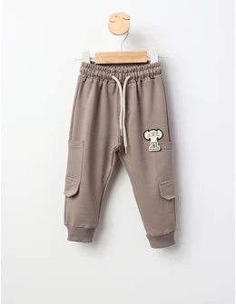 Pantaloni trening D-ENIM crem