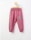 Pantaloni trening ENJOY THE VIBES roz pal picture - 1