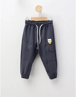 Pantaloni trening WORLD albastru