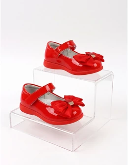 Pantofi Apawwa cu organza, eleganti rosu