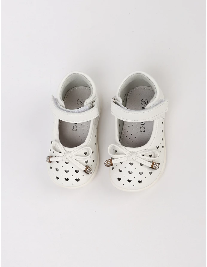 Pantofi eleganti apawwa Inimioare, alb picture - 4