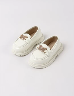 Pantofi eleganti Raissa alb