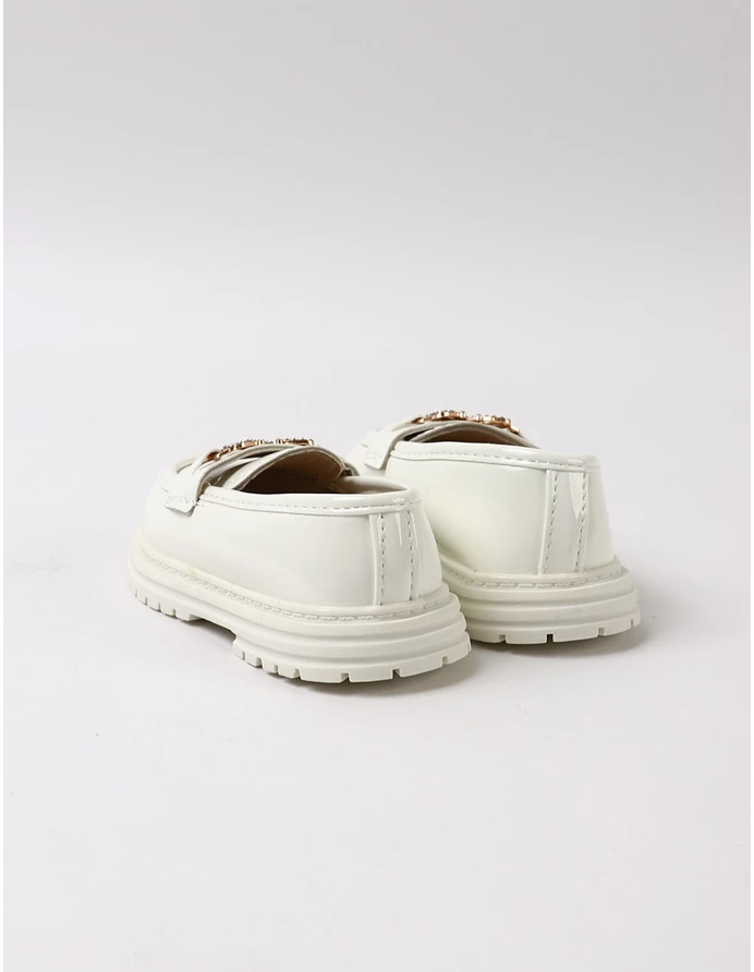 Pantofi eleganti Raissa alb picture - 4