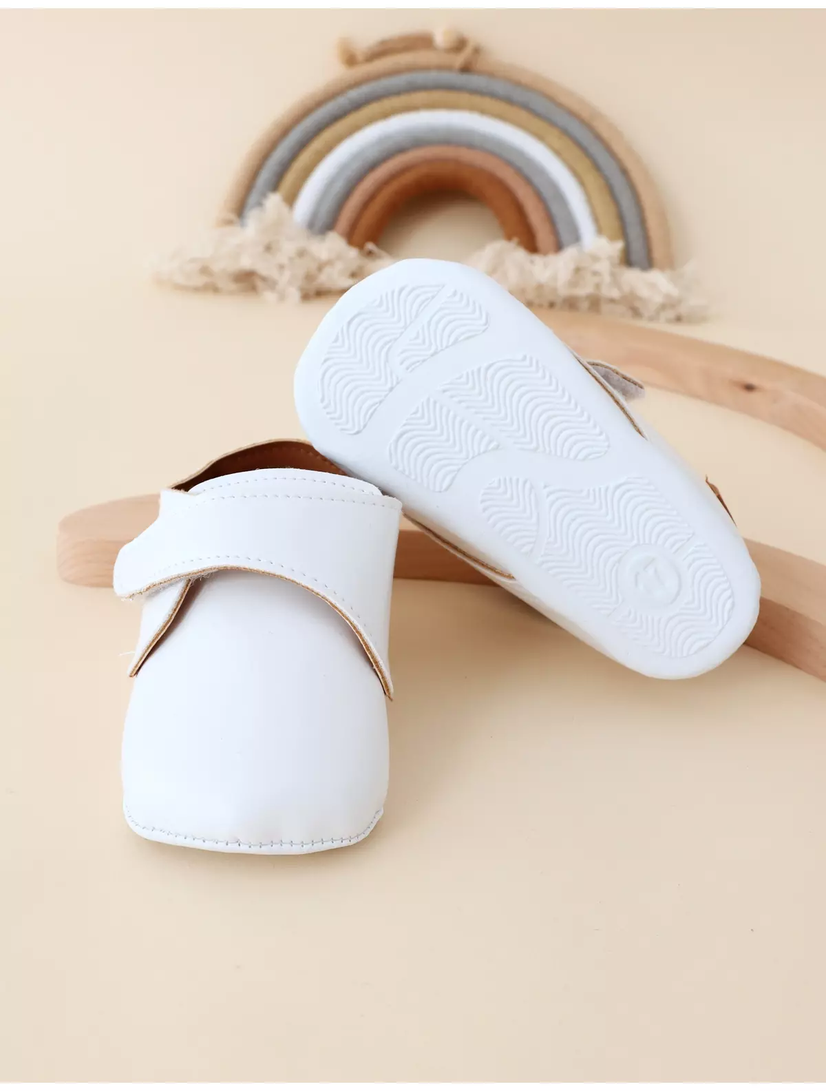 Pantofiori eleganti Bebe Cute alb