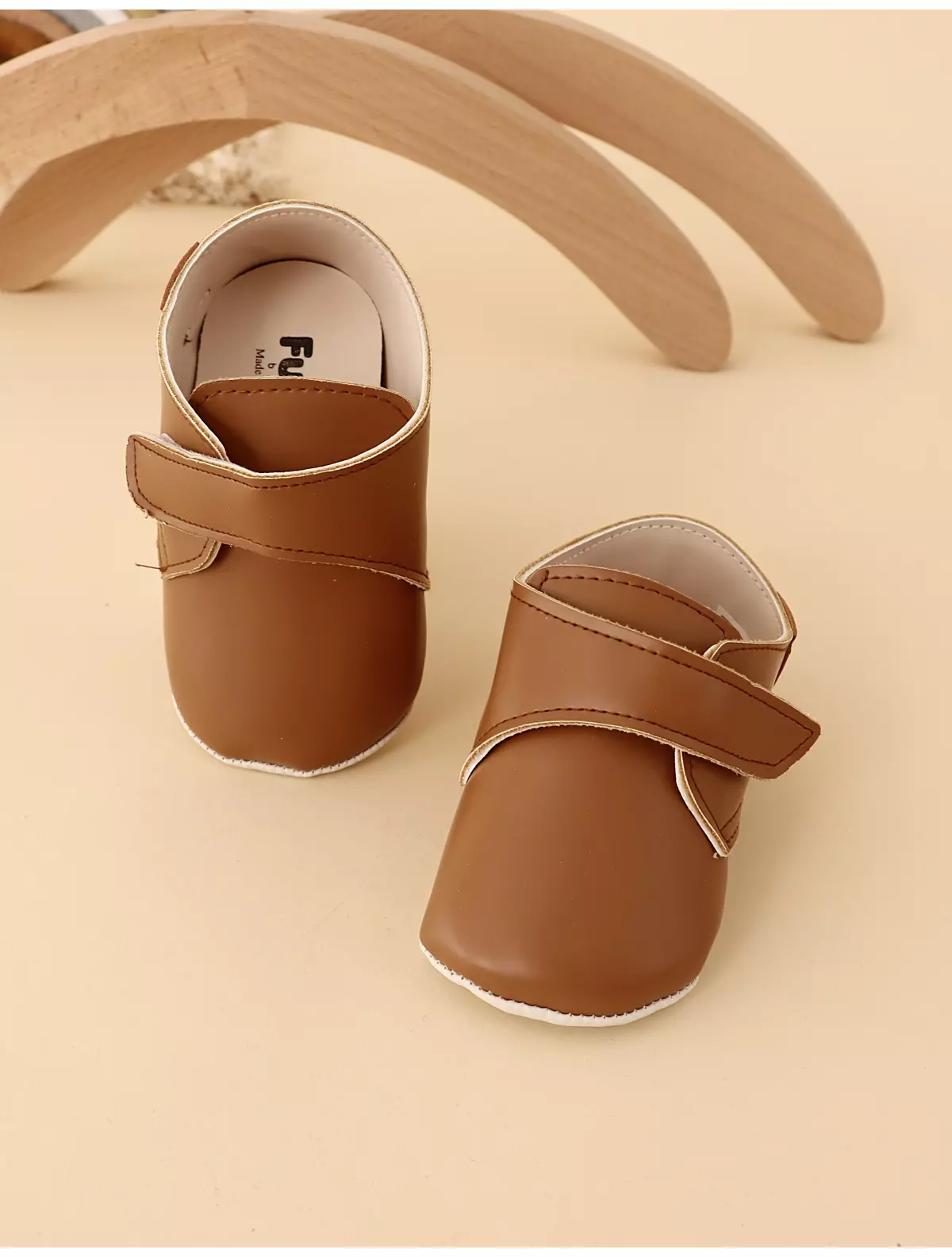 Pantofiori eleganti Bebe Cute maro