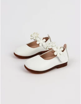 Pantofiori eleganti Simina alb