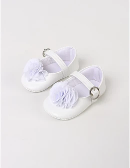 Pantofiori eleganti Yasmina, alb