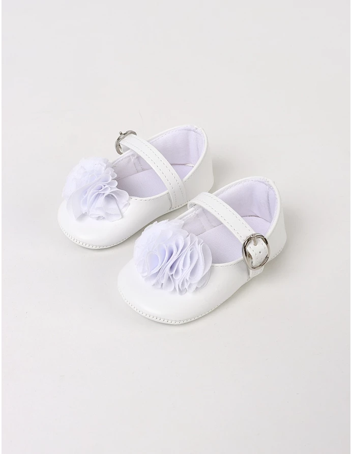 Pantofiori eleganti Yasmina, alb picture - 2