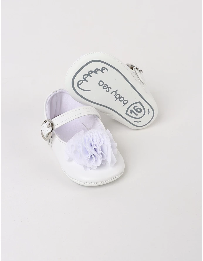 Pantofiori eleganti Yasmina, alb picture - 5