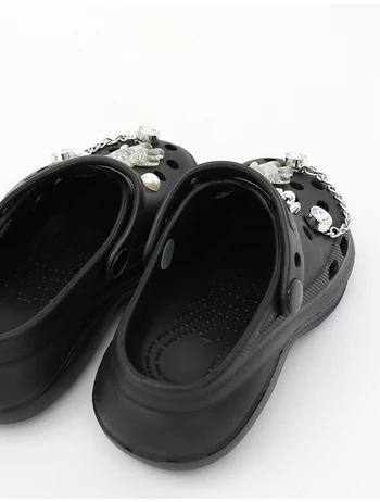 Papuci de spuma + Jibbtz Irina negru picture - 5