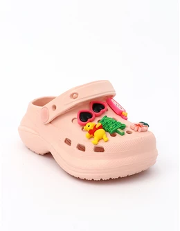Papuci de spuma + Jibbtz Summer corai