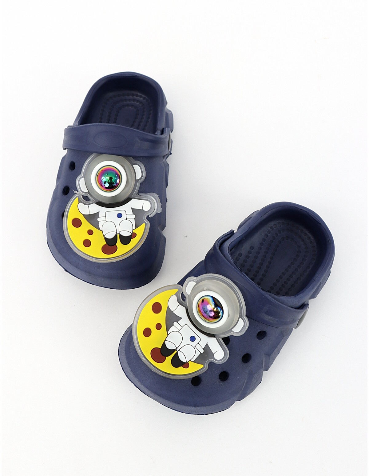 Papuci de spuma si Jibbtz Astronaut bleumarin