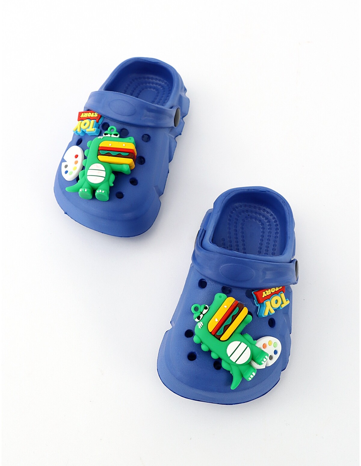 Papuci de spuma si Jibbtz Toy Story albastru