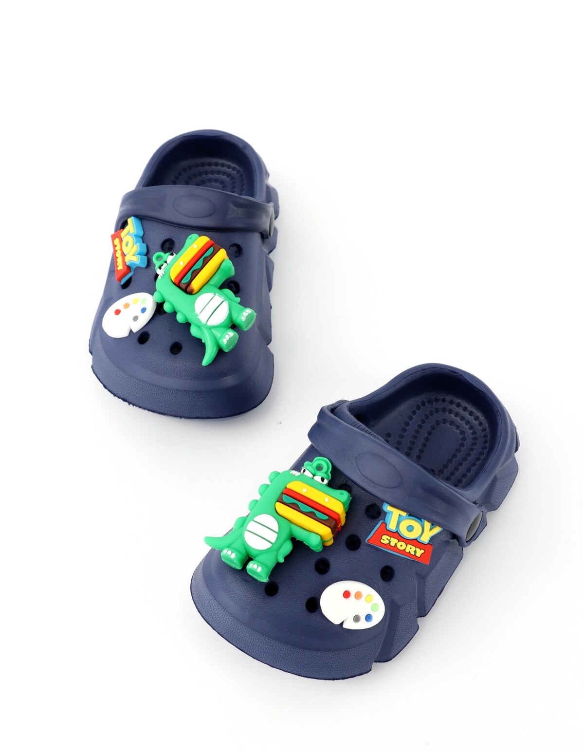 Papuci de spuma si Jibbtz Toy Story bleumarin