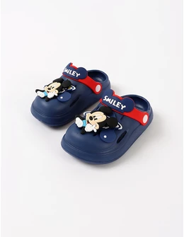 Papuci de spuma Smiley Mickey bleumarin