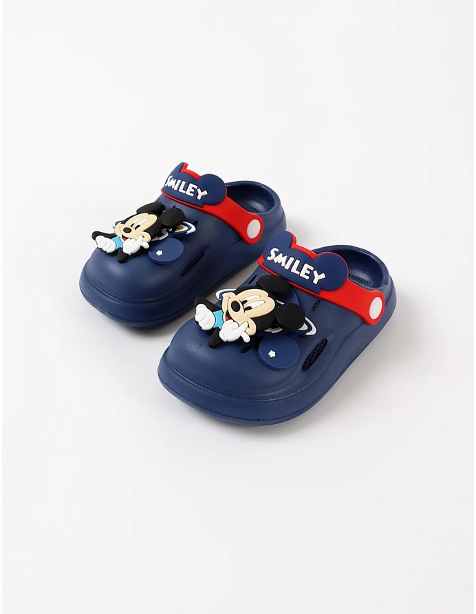 Papuci de spuma Smiley Mickey bleumarin picture - 2